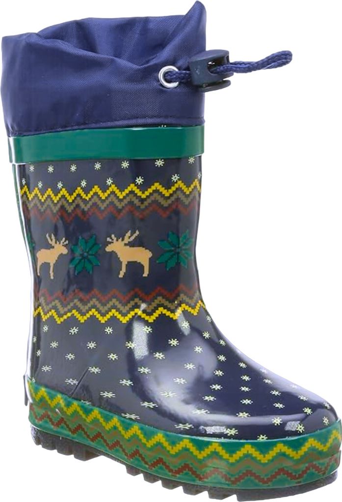 Playshoes Kinder-Gummistiefel mit Rahmen 28 Produktbild 