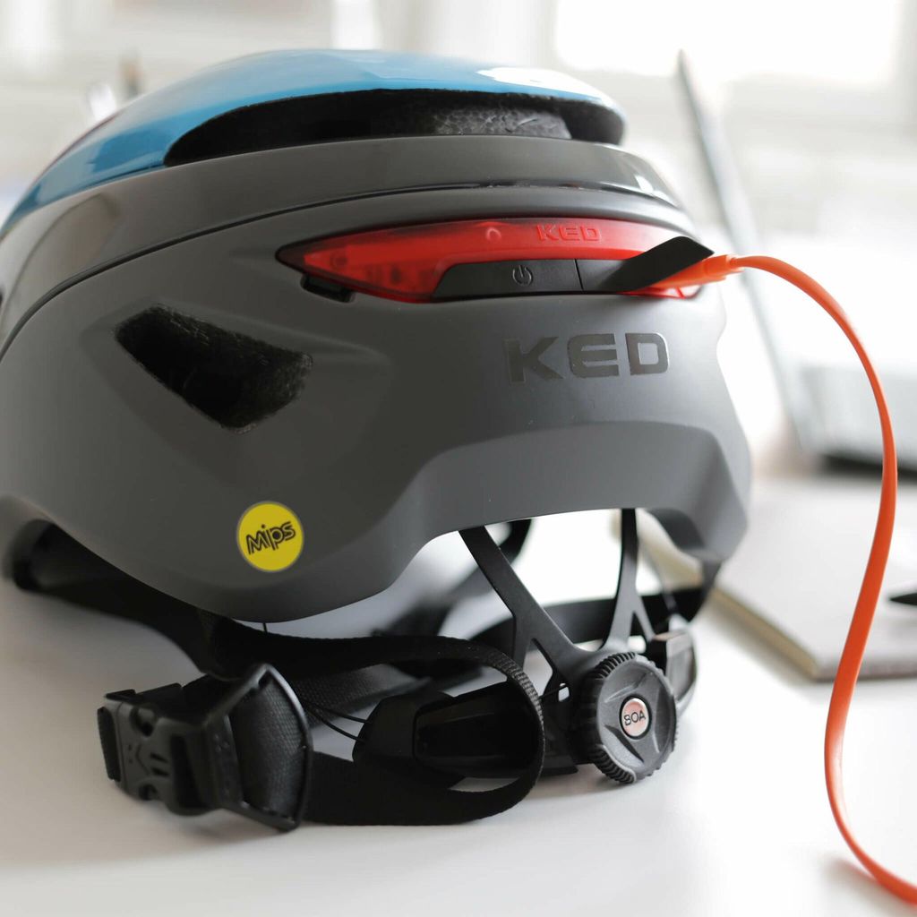 KED Mitro UE-1 Helm Für E-Bike, City & Pendler | Urban Fahrradhelm Mit MIPS, BOA-System & Belüftung | Farbe: ash matt Größe: 52-58 (M)
