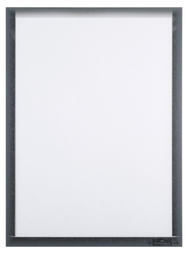 DURABLE Dokumentenhalter A4 magnetisch, 5 Stück, anthrazit Produktbild 