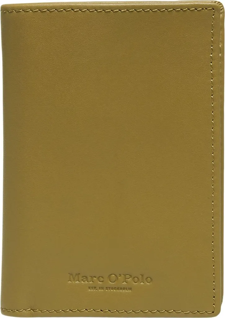 Marc O'Polo Timo Combi Wallet Weathered Oak : portefeuille cuir marron