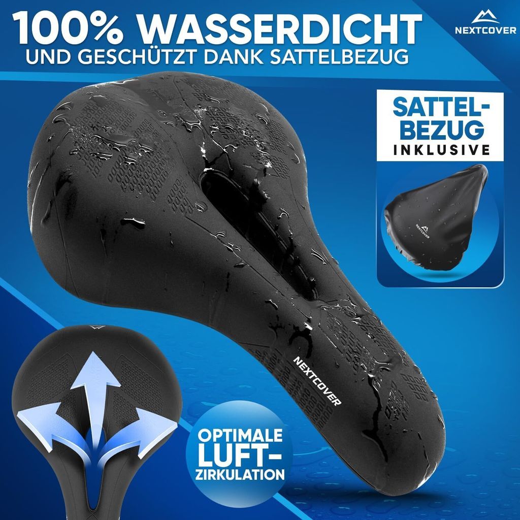 NEXTCOVER® Fahrradsattel - Das Original - mit Memory-Foam Produktbild 4