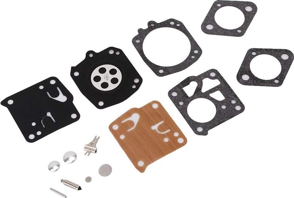 Vergaser-Dichtung - Vergaser Reparaturset - Geeignet für Tillotson Homelite XL-12 Super XL RK-23HS RK23HS RK-23-HS - Ersatzteil und Austauschset