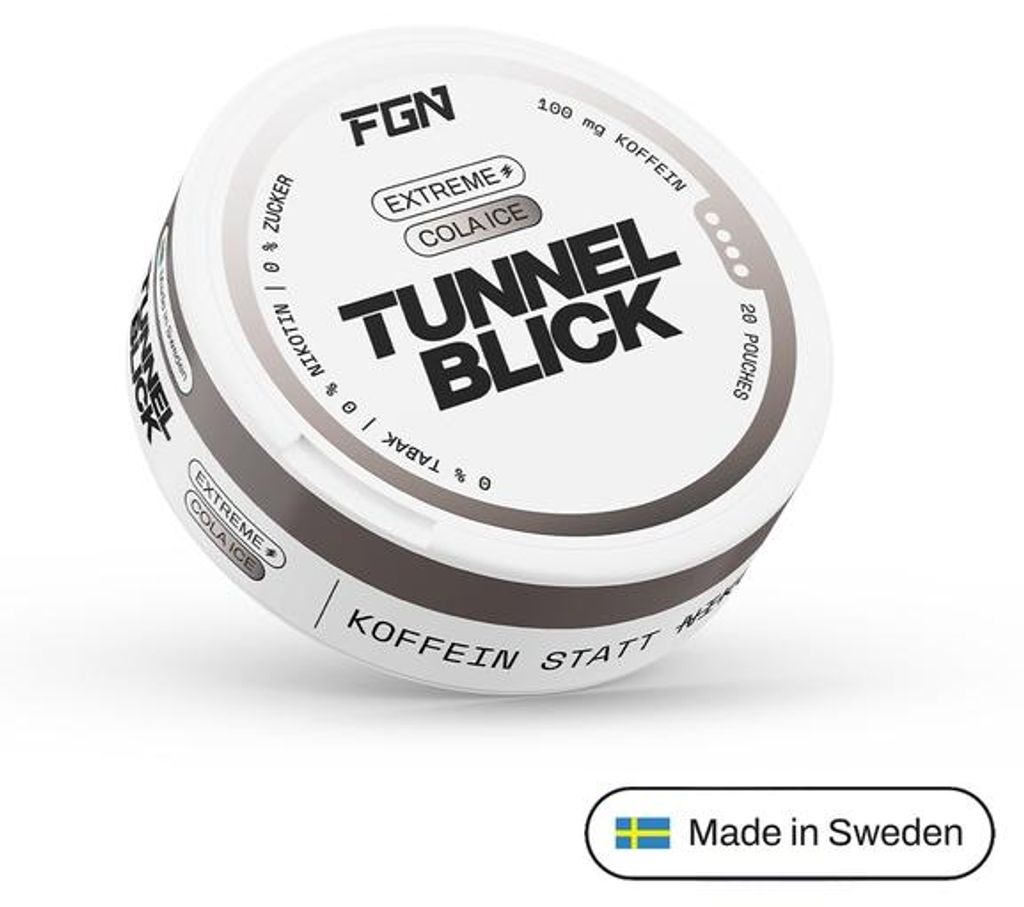 FGN TUNNELBLICK – Koffein Energy Pouches, Geschmack:EXTREME Produktbild 