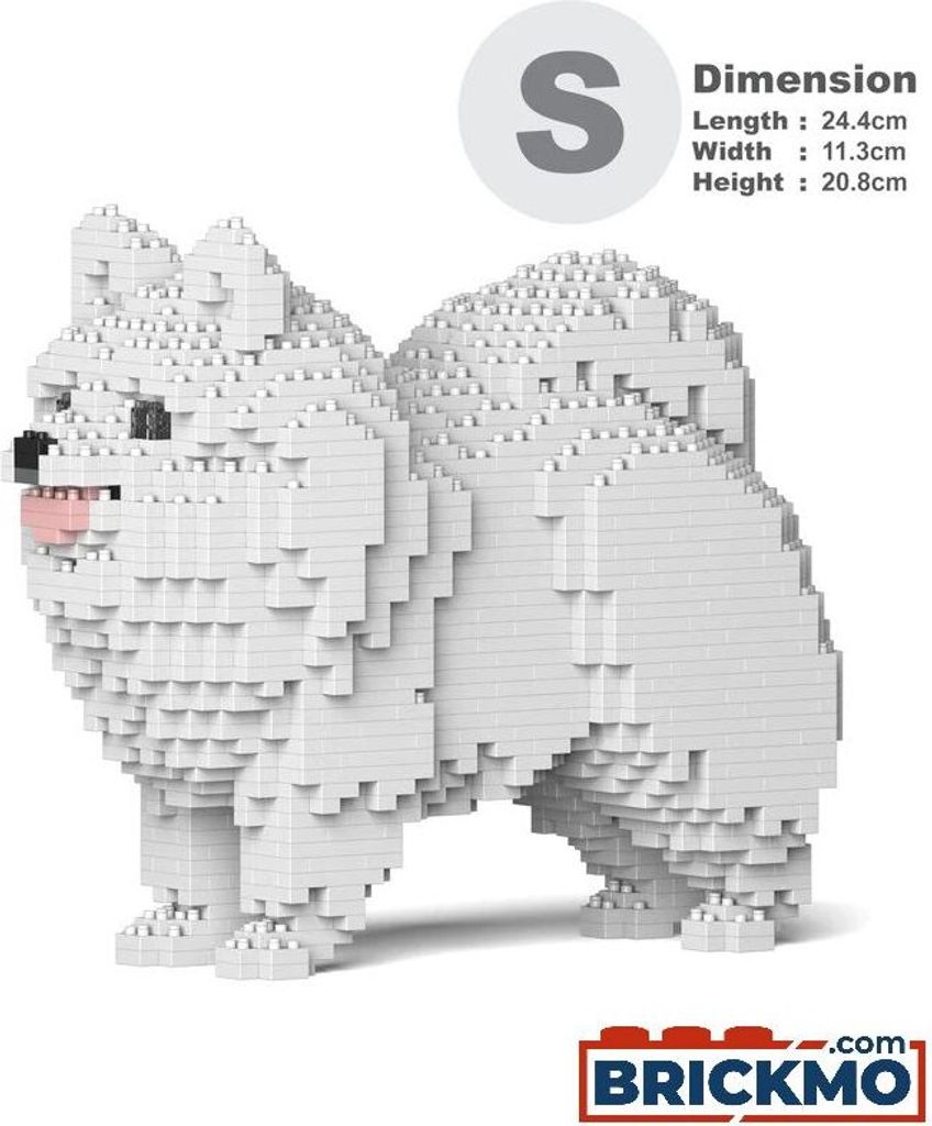 JEKCA Set Mattoncini Da Collezione Standard Schnauzer 02S-M02 | Modello In Mattoncini Per Adulti E Kidults - 2