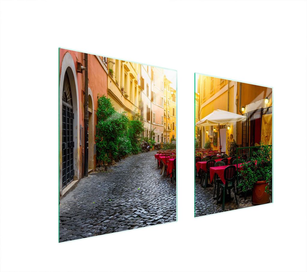 Glasschutzplatte Für Herd 85X52 Street