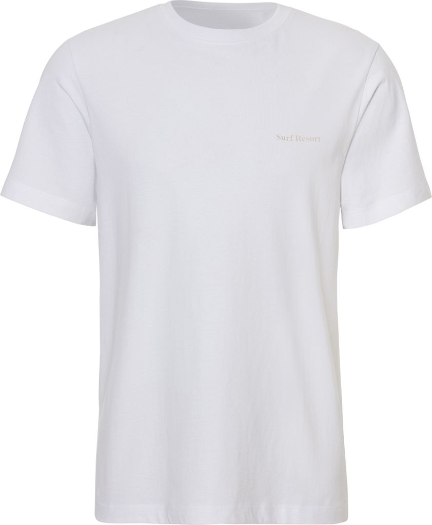 JOHN DEVIN T-Shirt weiß-bedruckt Größe XXL