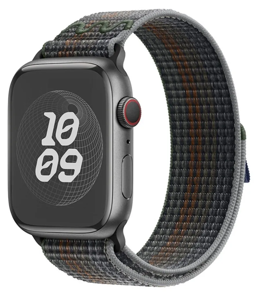 Per Apple Watch SE 2023 40 mm Design elasticizzato Nylon Velcro Sport Arm Band M13