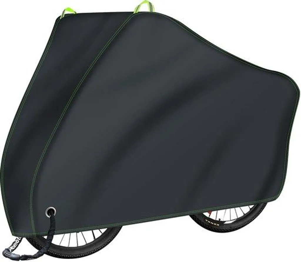 Abri à vélo imperméable 200 x 110 x 70 cm en toile Oxford noir
