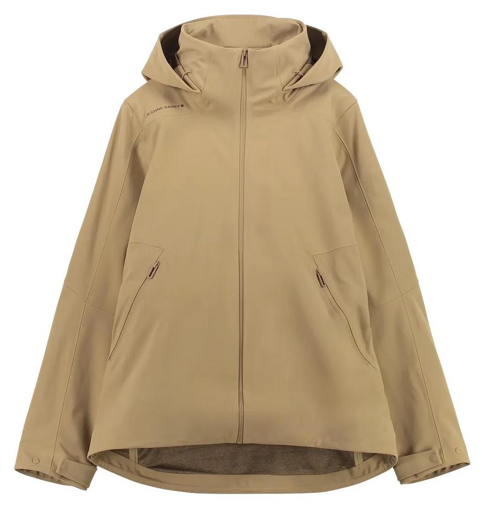 Jeanne Baret Trelew Short Parka Camel 42
