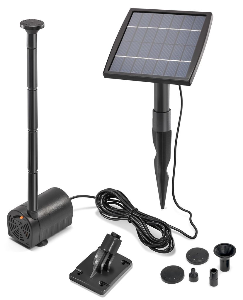 esotec Teichpumpe Wasserspiel Solar-Springbrunnen Kit Produktbild 