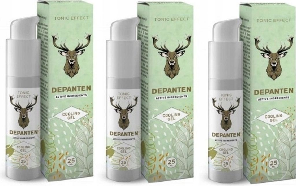 3x Depanten Gel na bolesti kostí svalů kloubů 25 ml | Obrázek produktu 