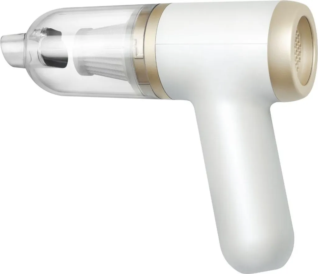 Aspirateur à main sans fil puissant pour maison et voiture - INF Blanc