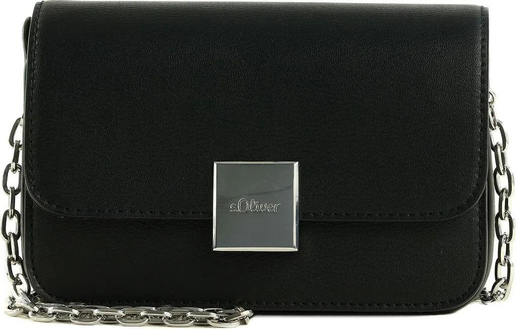 s.Oliver borsa a tracolla Hand Bag Grey / Black nero