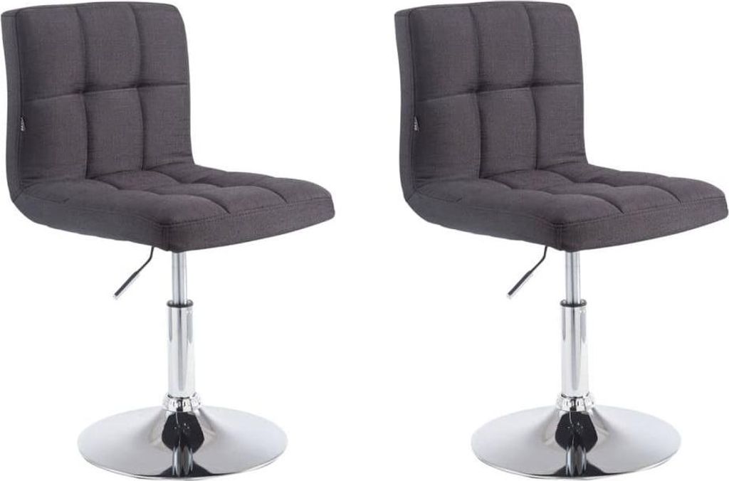 2-teiliges Set Sonnenliegen - Barhocker - Verstellbarer Komfort | Farbe: Schwarz