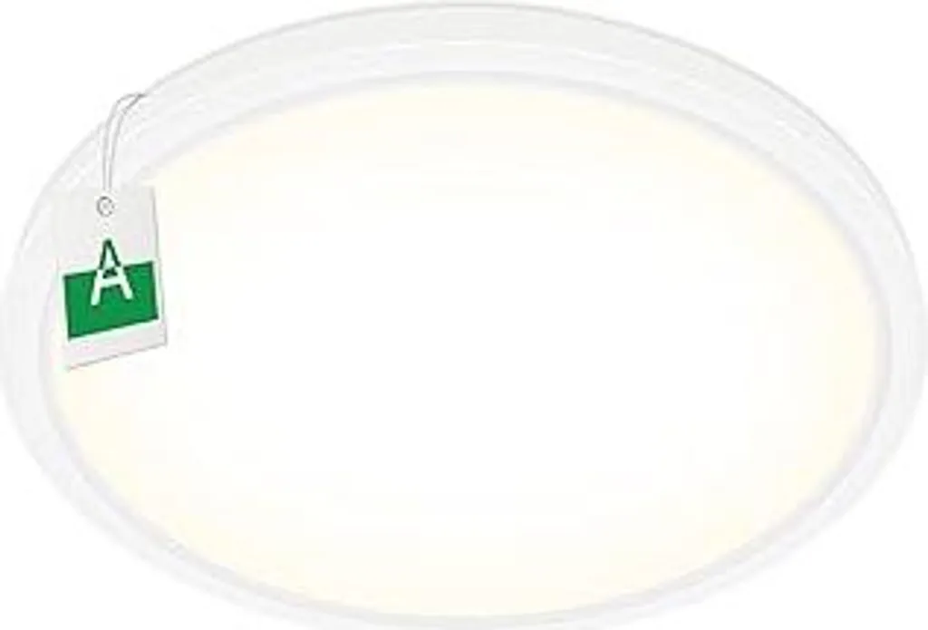 Plafoniera LED 7W 1700lm Classe A: Luce Naturale 4000K per Bagno e Cucina