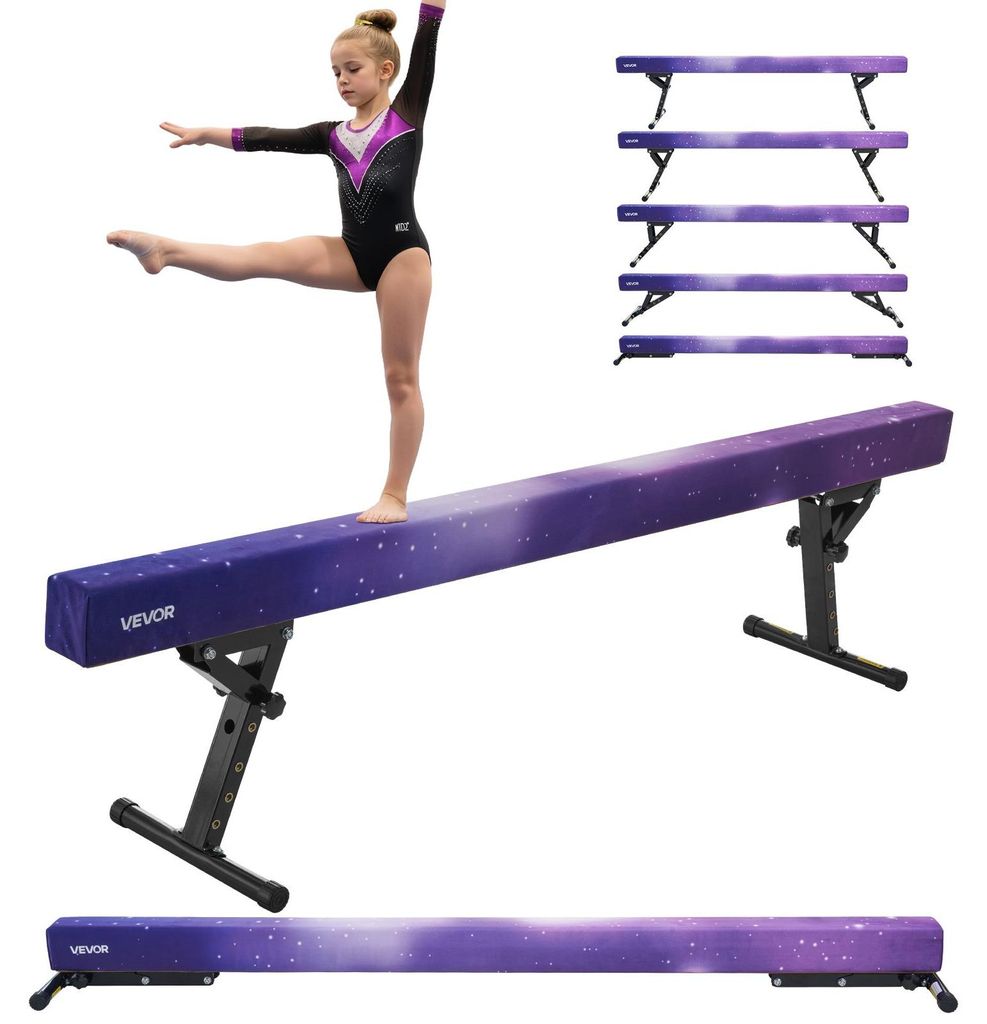 VEVOR: Barra de equilibrio ajustable para niños, barra de Imagen del producto 