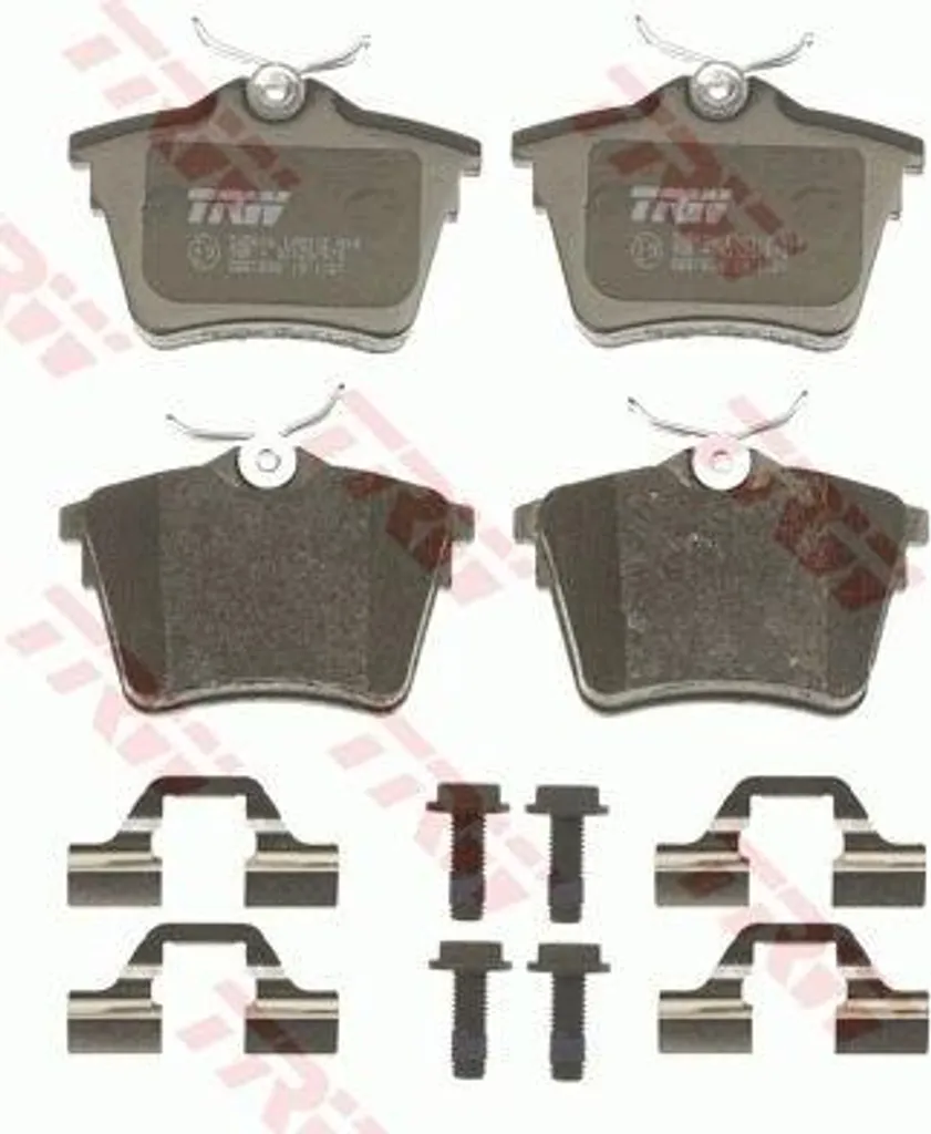 Plaquettes de frein arrière pour Citroën C5 et Peugeot 407 - TRW GDB1596