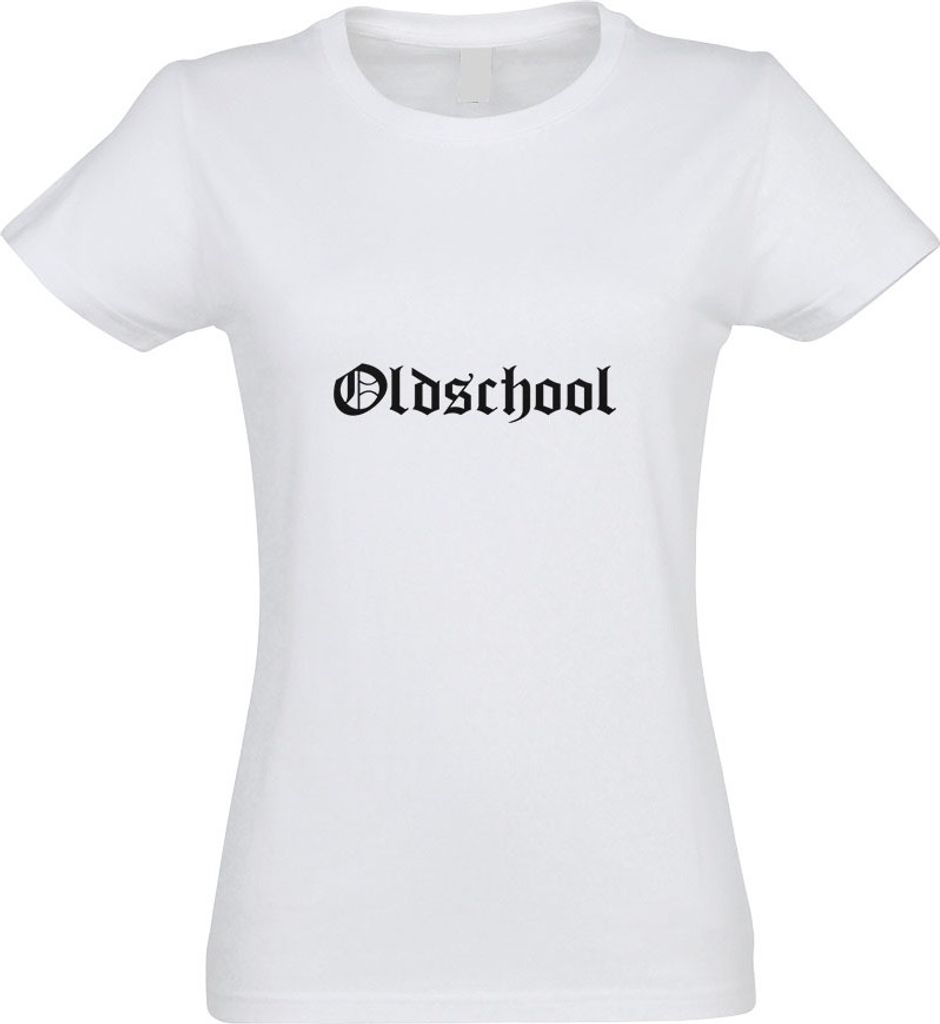 Kiwistar - T-Shirt tailliert - Damen - Weiss - Oldschool - mit Motiv Bedruckt - Funshirt Design - Sport - Freizeit - Damen - M