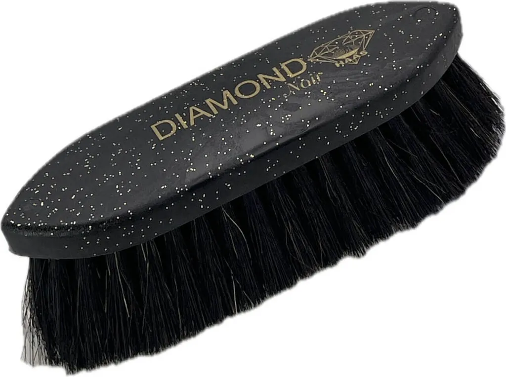 Spazzola Haas Diamond Noir 5cm: Finitura Specchio per Show ed Eventi