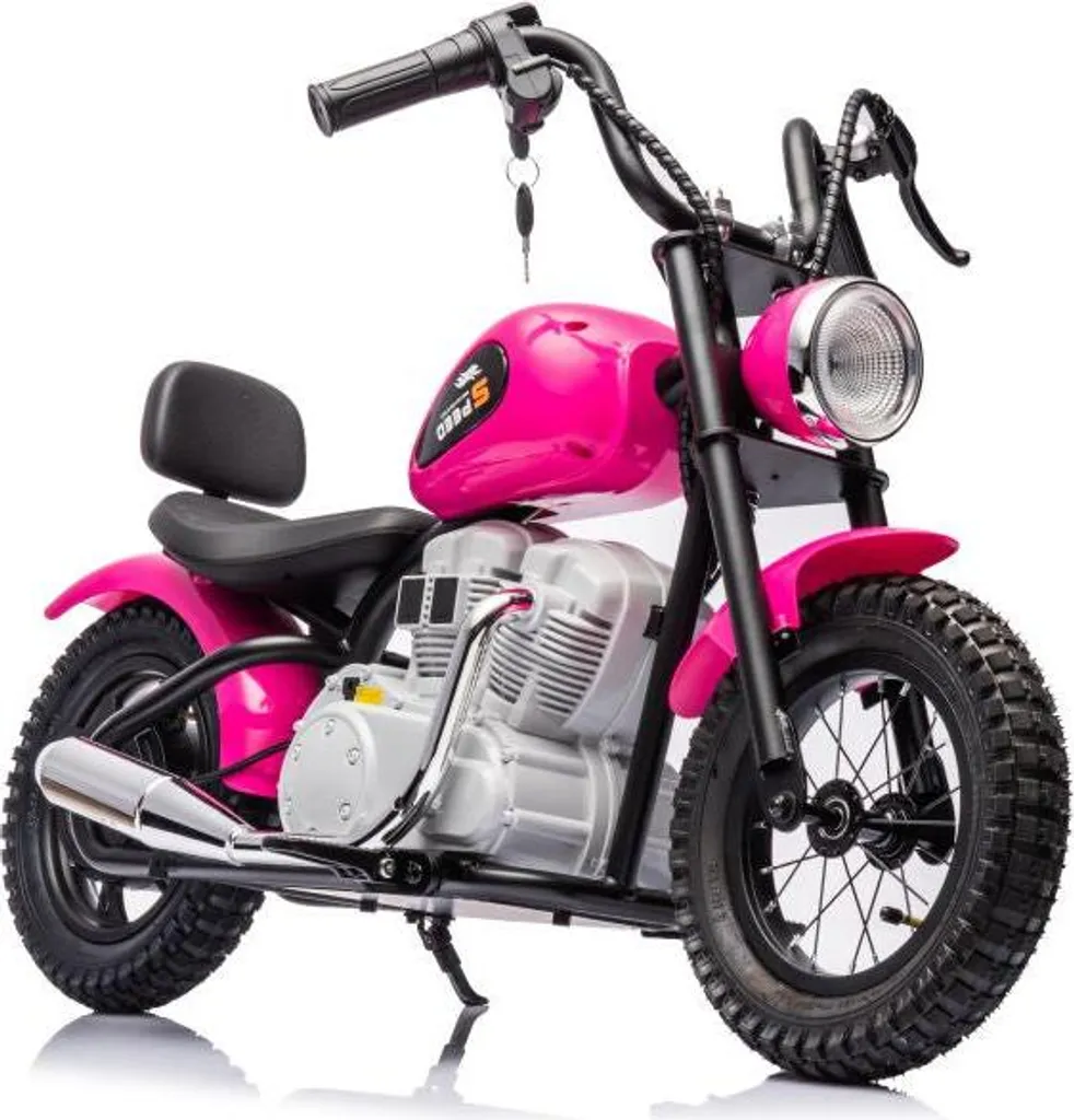 Moto Électrique A9902 Rose 36V : Jouet de Jardin et Plein Air pour Enfant