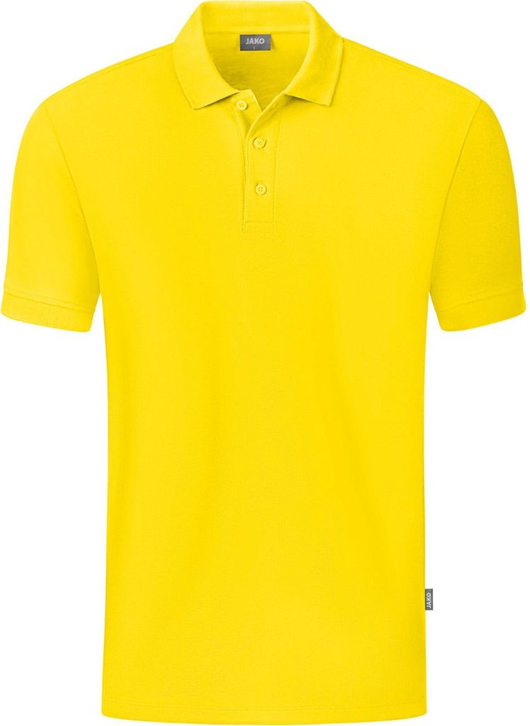 JAKO Uni Polo Organic, Farbe:citro, Größe:XXL