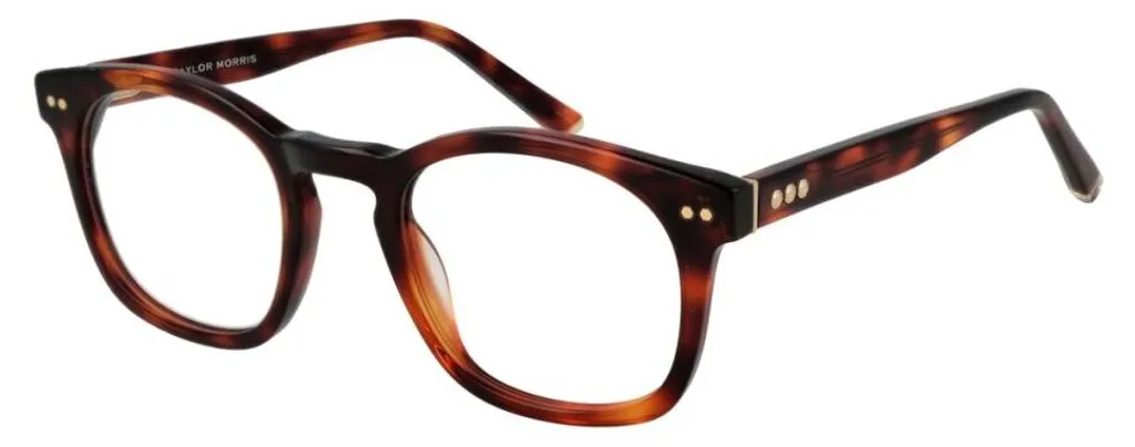 Monture Taylor Morris Mod. 8W 49C3 en acétate italien fait main
