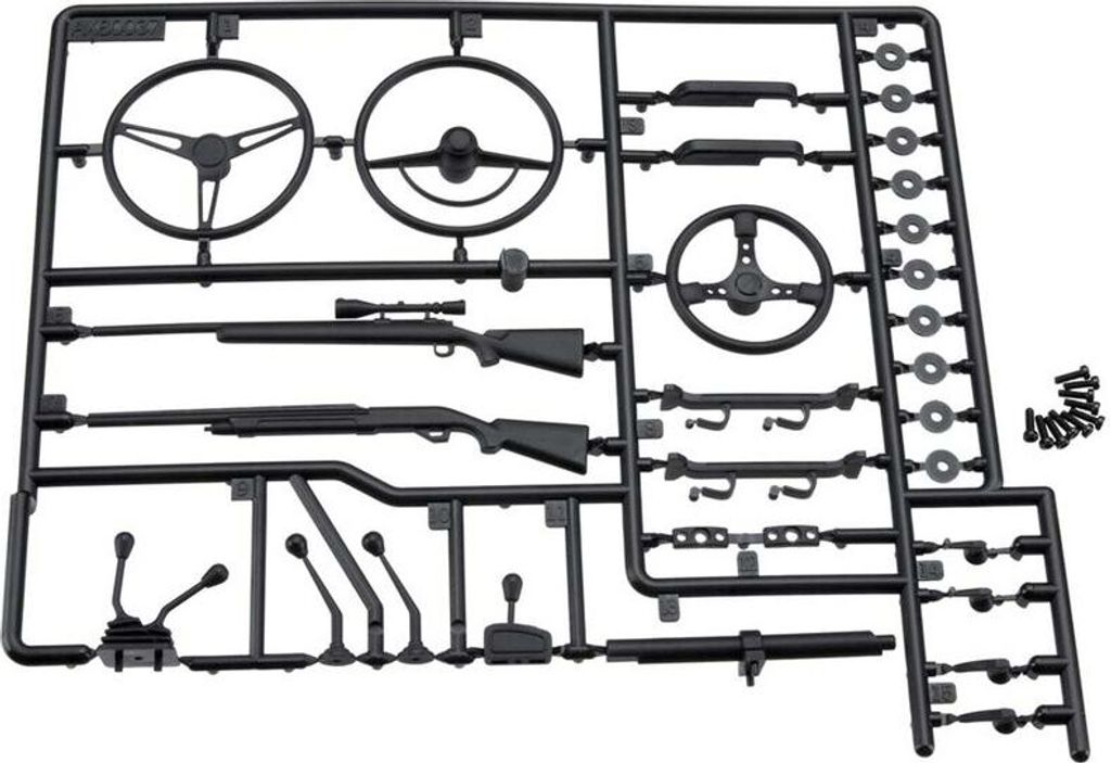 Axial AX80037 Interior Details Part Tree Black