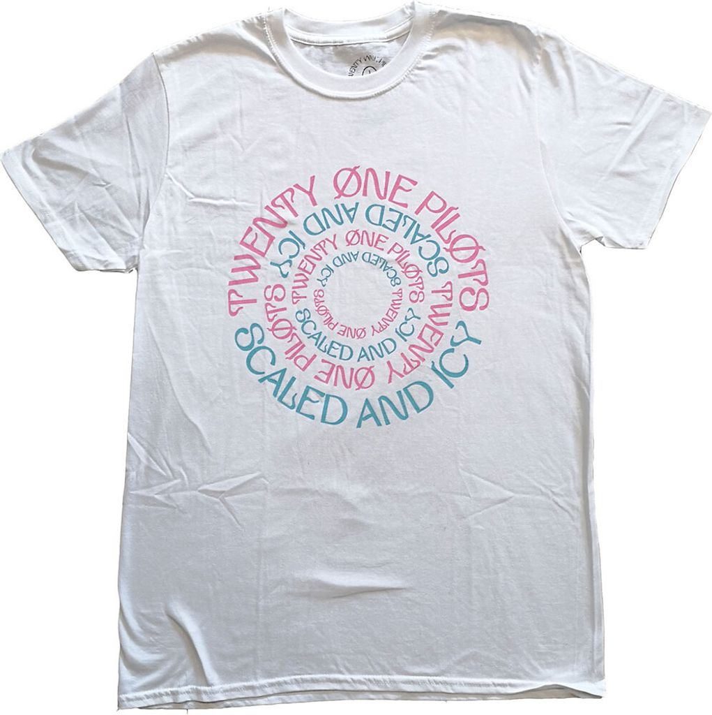 Twenty One Pilots Circular White M T-Shirt Produktbild 