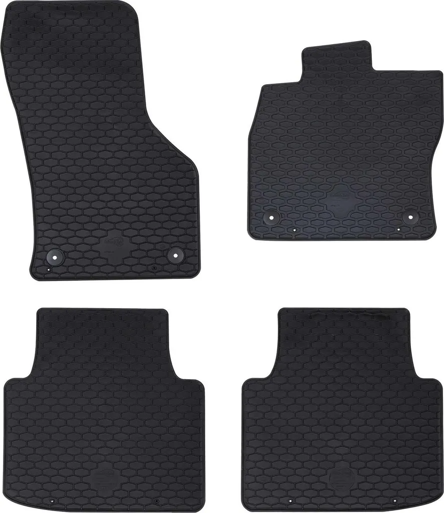 Tapis de sol VW Arteon 2017- Noirs - Antidérapants et sur mesure 4p