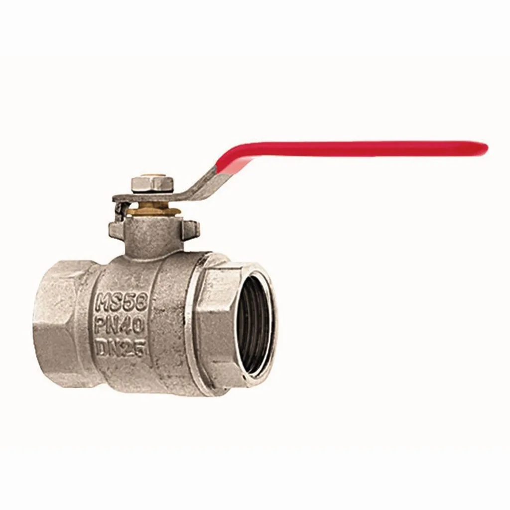 Vanne de coupure 25 mm 1 pouce pour installation eau et chauffage domestique