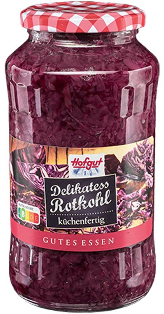 Hofgut Delikatess Chou rouge le classique prêt à servir en Image du produit 