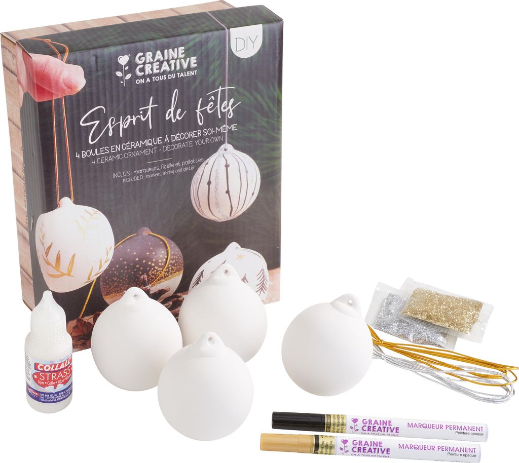 Graine Set artigianale creativo per disegnare palline di Immagine del prodotto 