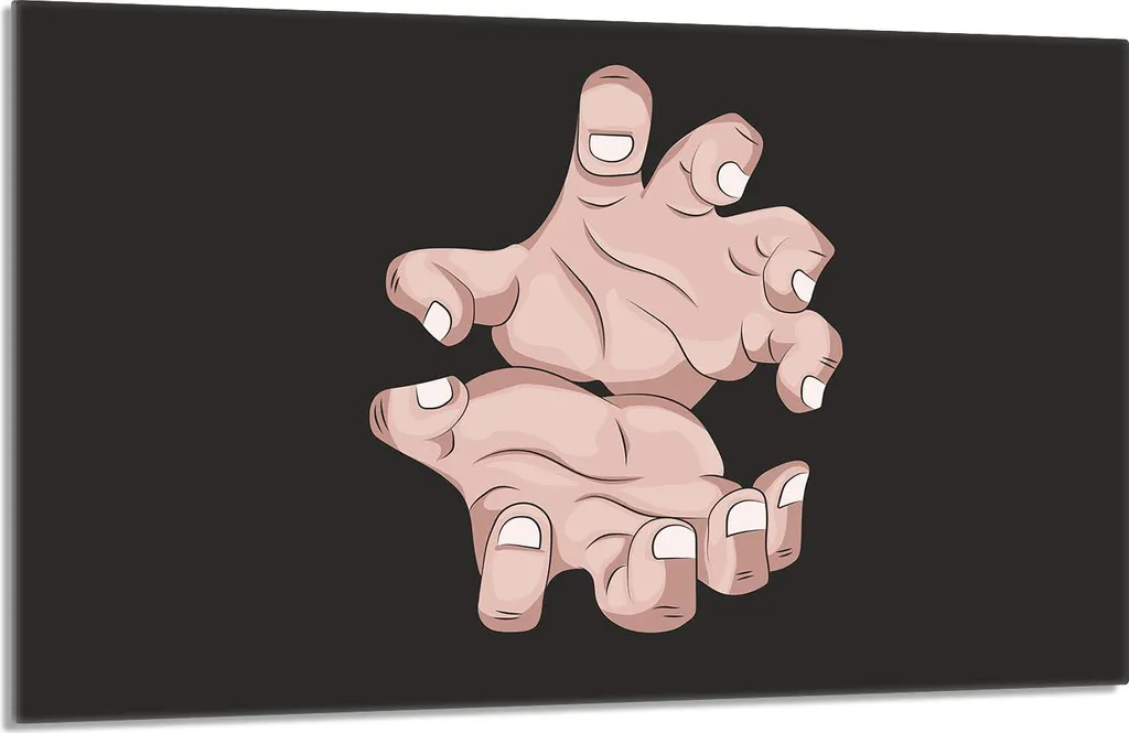 Copri Piano Cottura 80x52cm Mani Nere | Protezione Vetroceramica Ultra