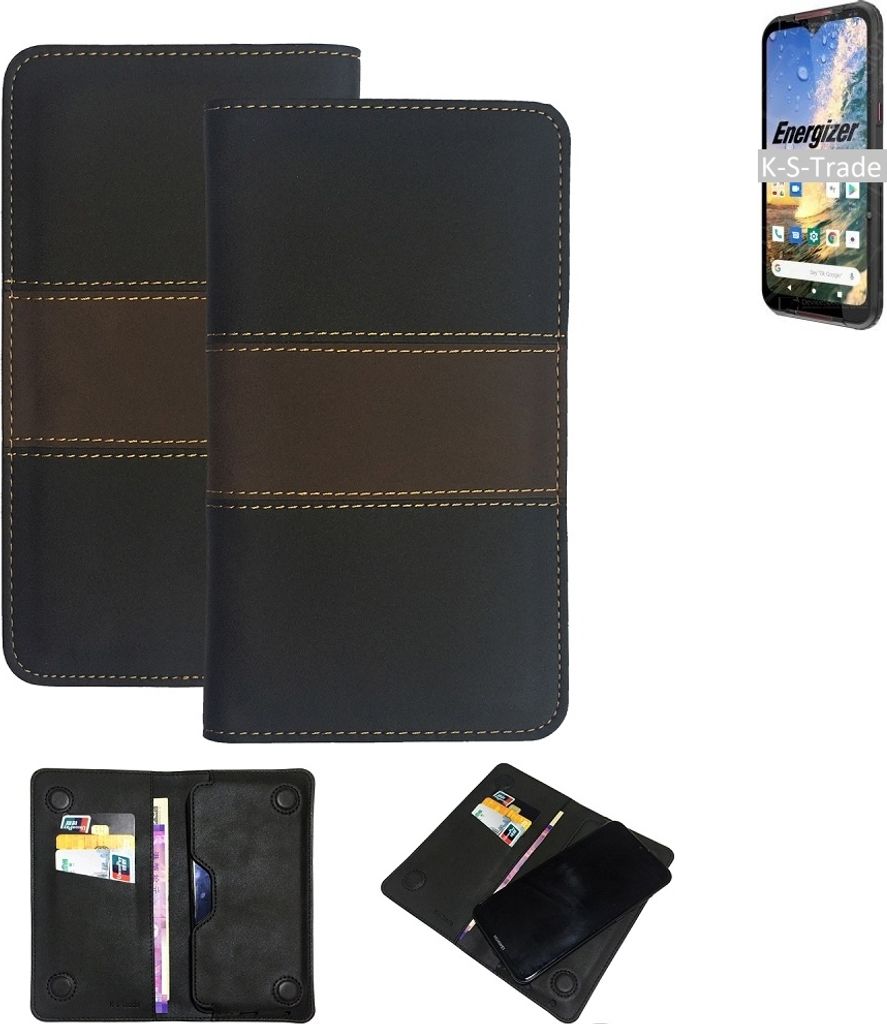 K-S-Trade Hülle Handyhülle kompatibel mit Energizer Hard Case H620S Schutzhülle Walletcase Bookstyle Tasche Schutz Case Handytasche Wallet Cover