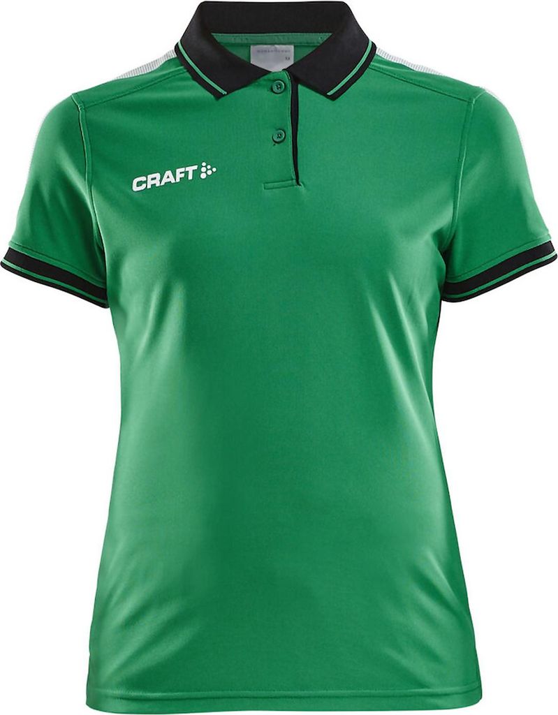 CRAFT Pro Control Poloshirt W Team Green/Black M