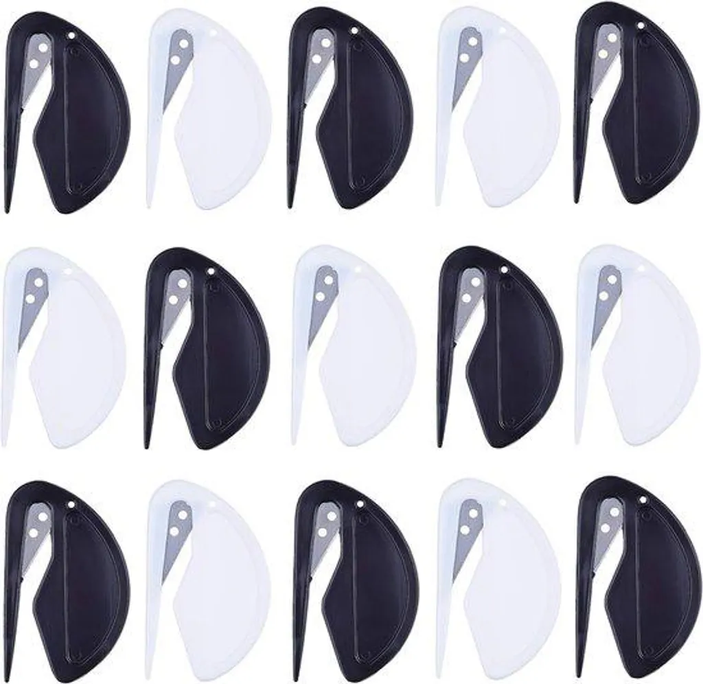 Lot de 15 coupe-papiers rapides pour courrier administratif et colis