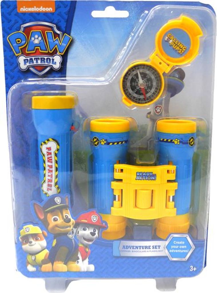 Joy Toy Patrol 1512093 Adventureset, Fernglas, Kompass und Taschenlampe, bunt - Akzeptabel