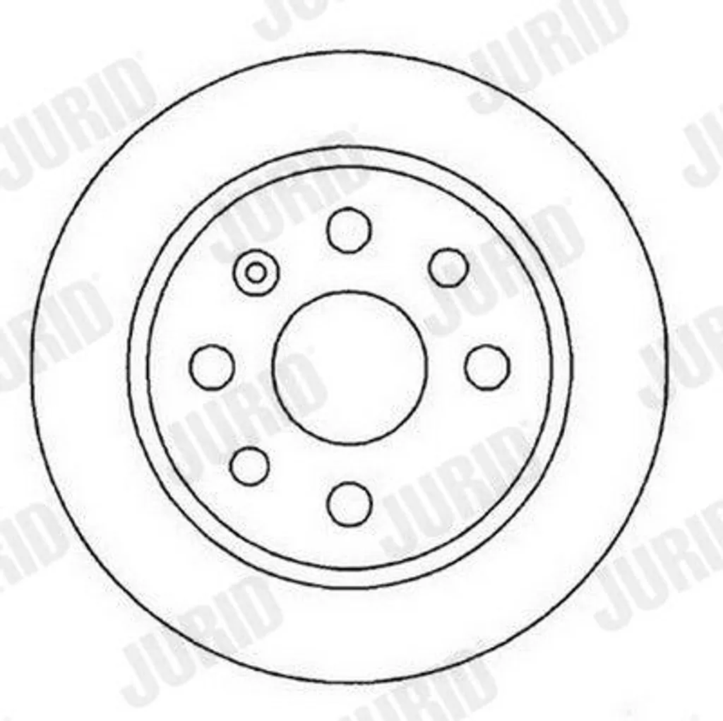Améliorez votre freinage avec le disque JURID 561961J spécial Opel Vectra
