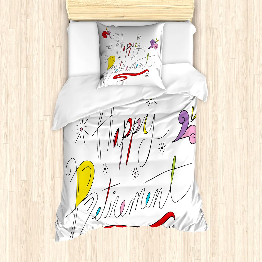 Set Copripiumino ABAKUHAUS 135x200 Floreale Doodle - Letto Singolo