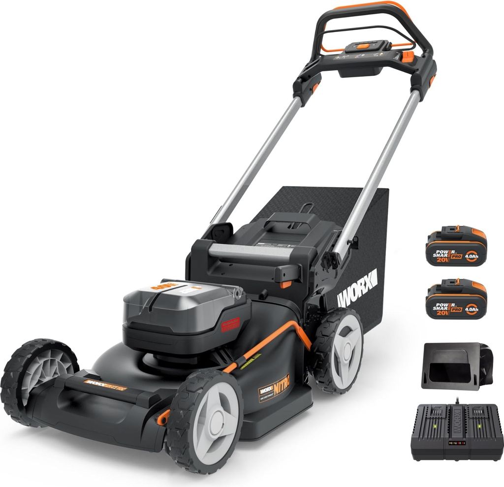 WORX WG749E Akku Rasenmäher 40V: Effizient, Leistungsstark Produktbild 