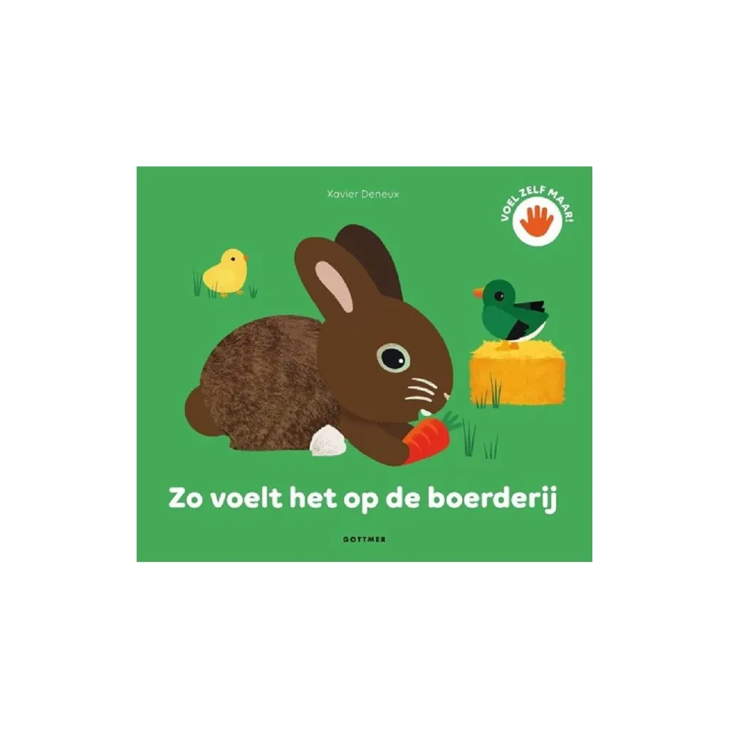 Livre pour apprendre les animaux de la ferme Gottmer éveil bébé