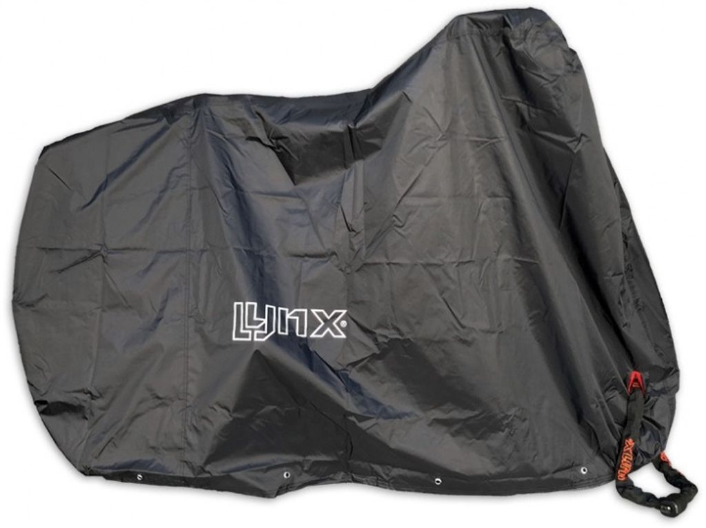 Lynx fahrradhülle 200 x 80 x 120 cm Polyester schwarz