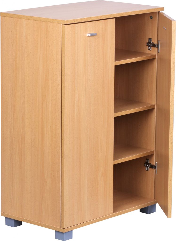 Brüxxi Botník pro 12 párů Taja, 90 cm, buk Obrázek produktu 
