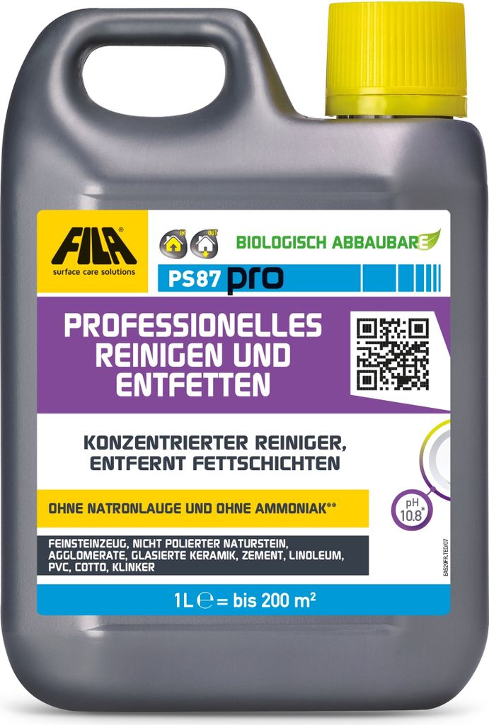 Fila PS87 Pro Smacchiatore Rimuovi Cera 1 litro Immagine del prodotto 