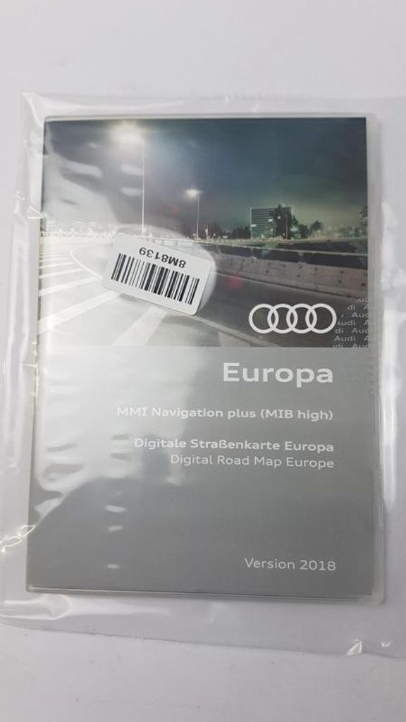 Original AUDI Navigationsupdate MMI plus Europa 2018 Produktbild 