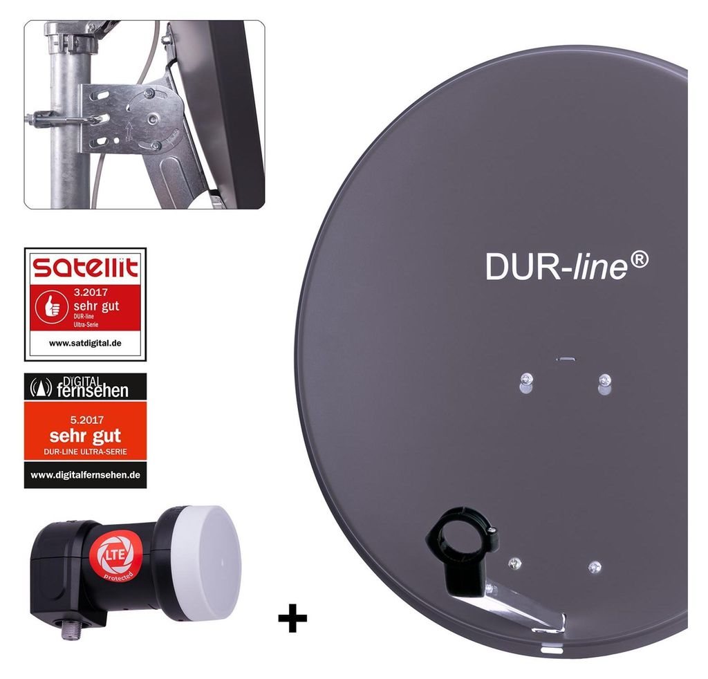 DUR-line MDA 60 A + +Ultra Single LNB 1 TN LNB Set Produktbild 