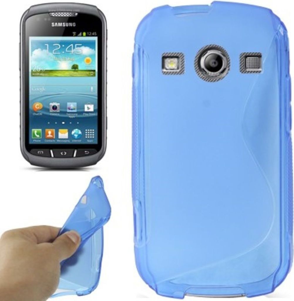 S-Line TPU Case für Samsung Galaxy Xcover2 S7710 blau