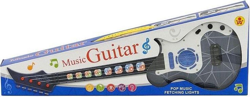 Batteriebetriebene Gitarre - (Spielzeug, Musikinstrumente)