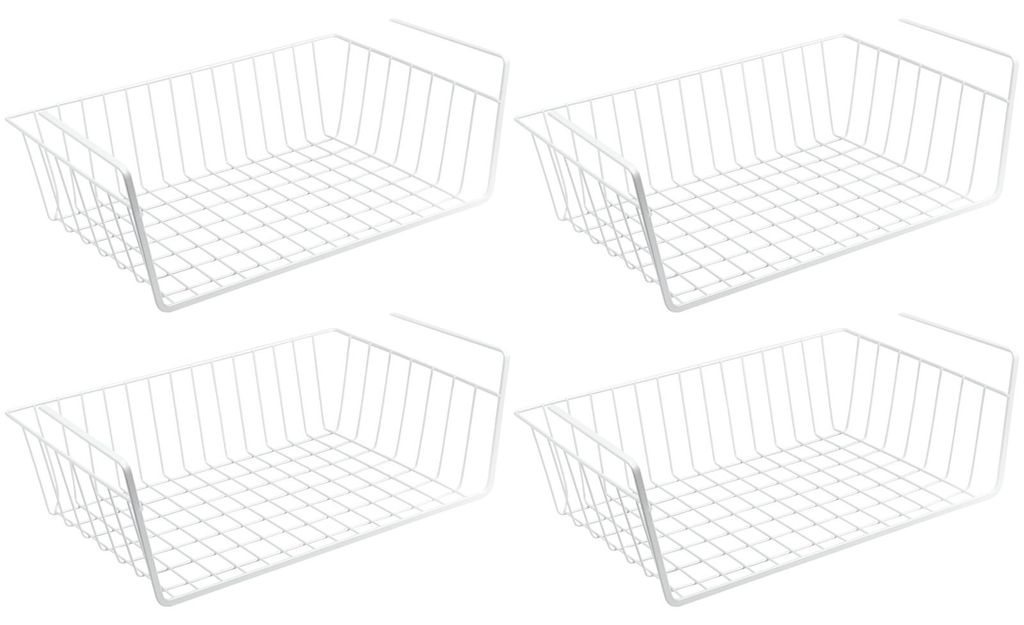 4er Set Schrankkörbe aus Metall Produktbild 