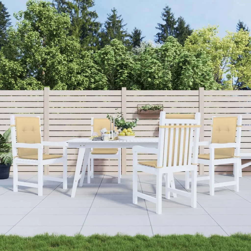 Trasforma il tuo Patio con 4 Cuscini Melange Beige 100x50x4 The Living Store - 4